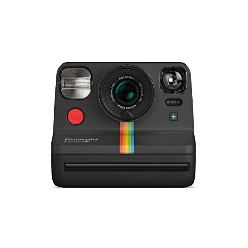 Black I-Type Instant Film Camera with Lens Filter Set Q11787