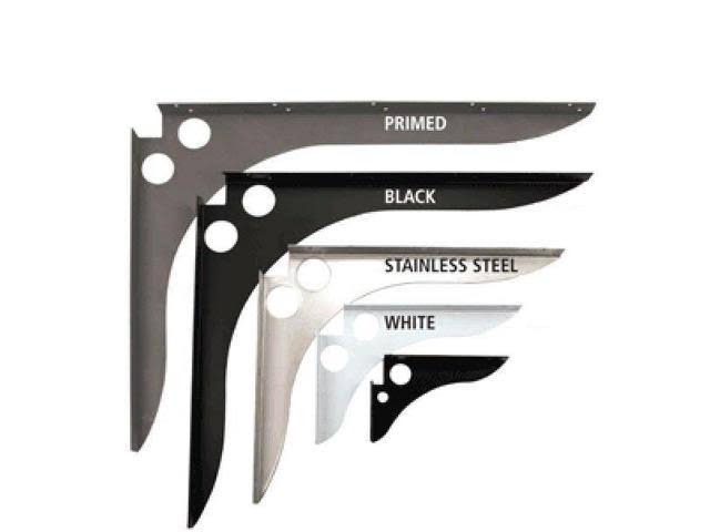 8 in. x 12 in. Stainless Steel Speed Brace X786