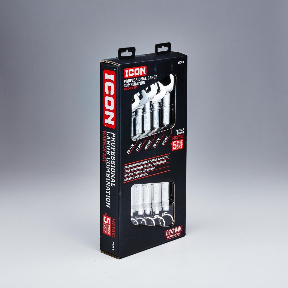 Metric Combination Wrench Set, 5 Piece U597834
