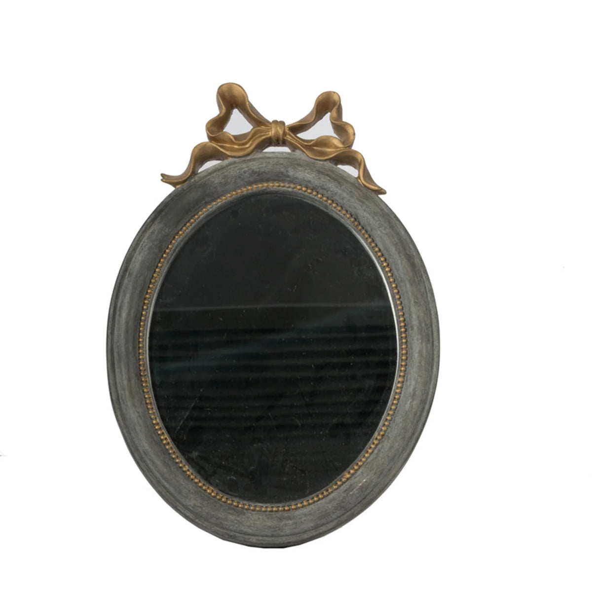 Vintage-Style French Oval Wall Mirror E793554