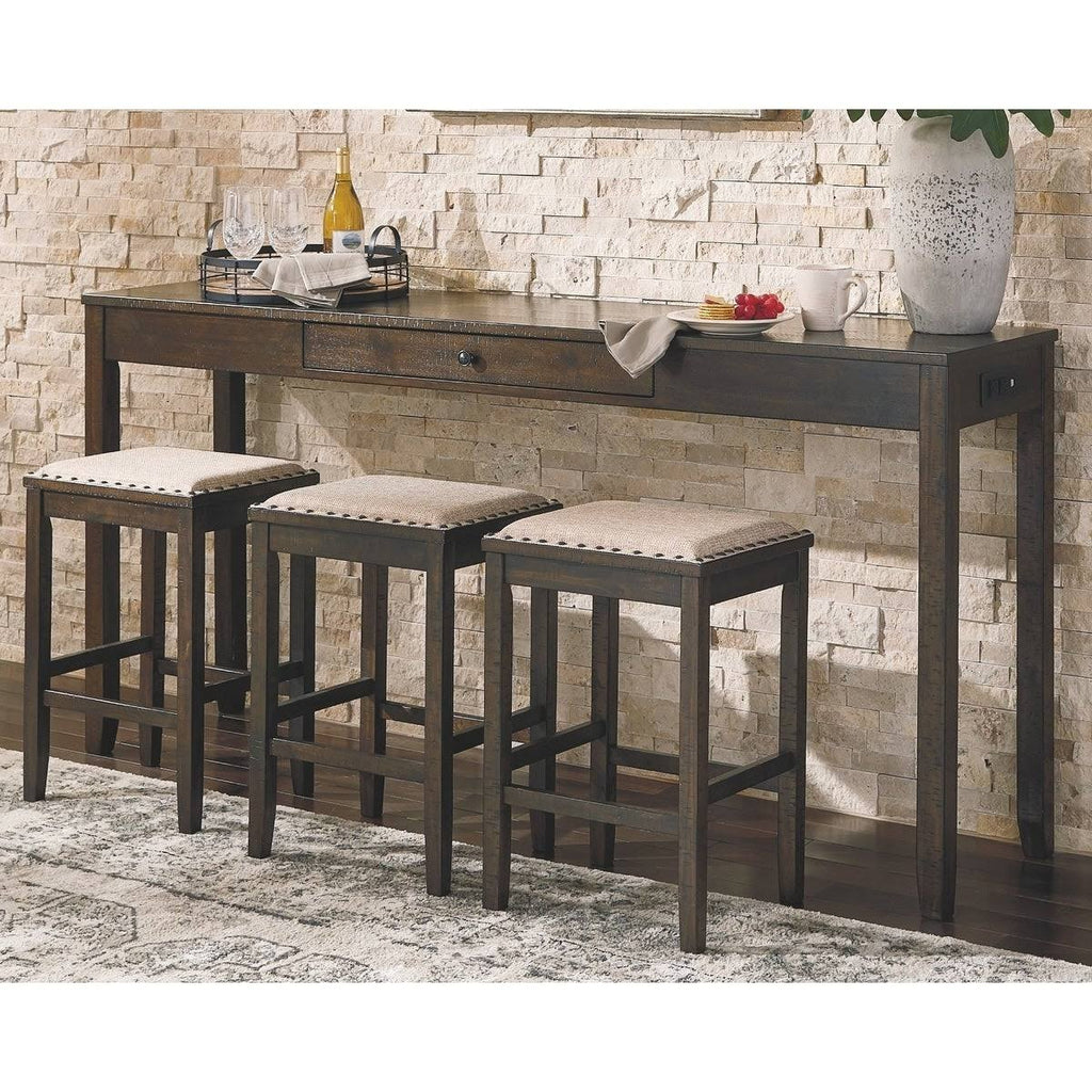 Rectangular 4 Piece Counter Height Dining Table Y2471