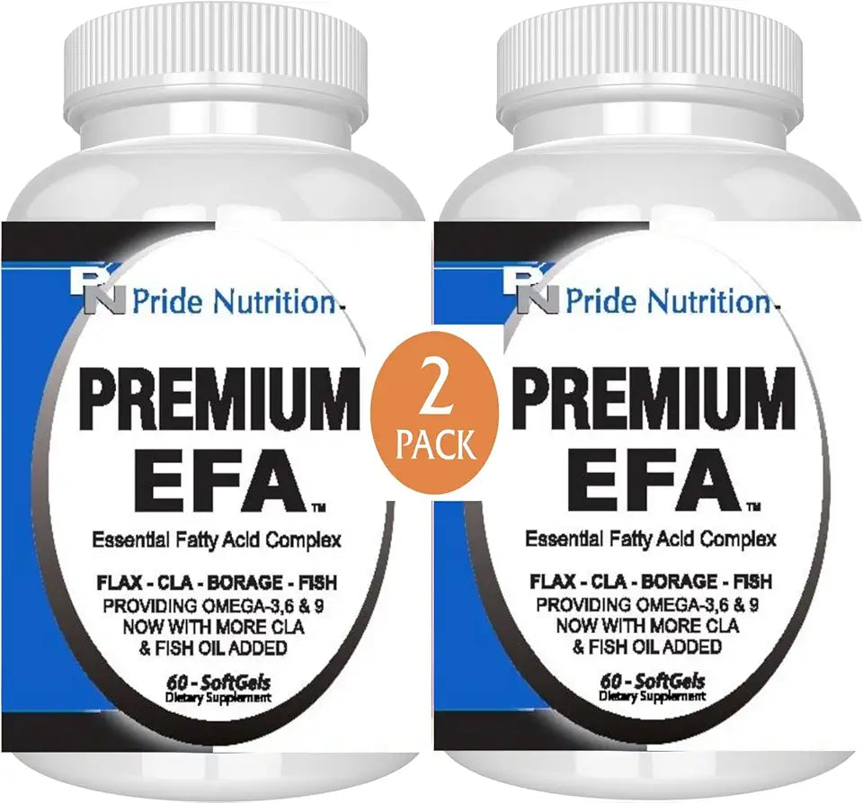 Omega 3-6-9 Supplement 2 Pack of 60 Softgels D3642