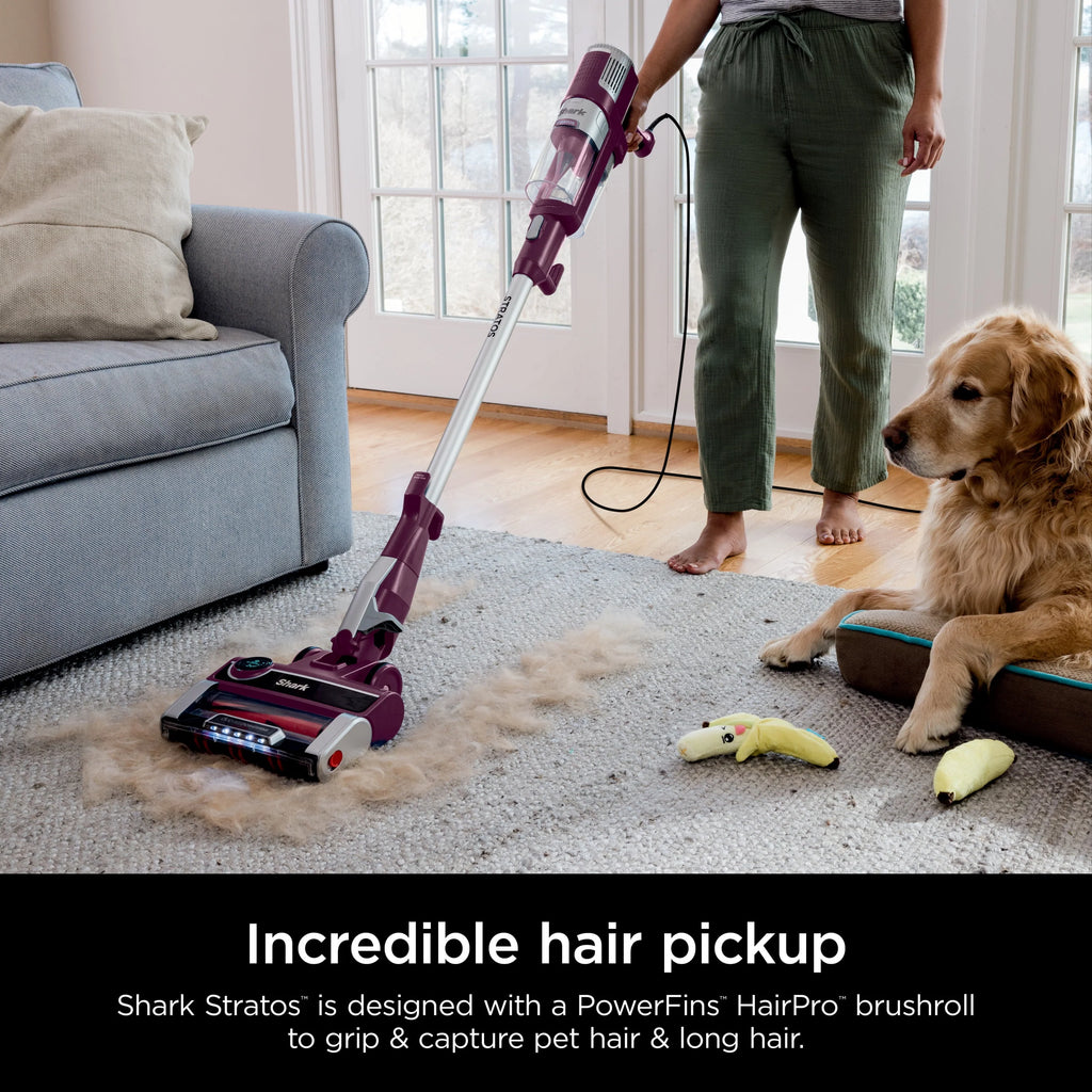 Corded Stick Vacuum with Self-Cleaning Brushroll I336340