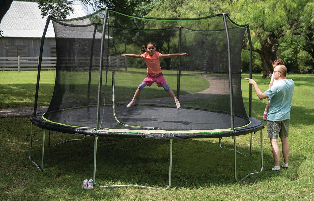 14ft Trampoline and Enclosure F598
