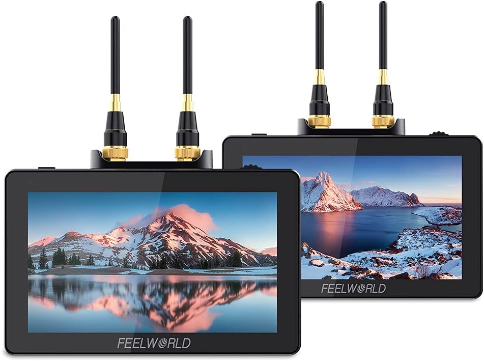5.5 Inch Wireless Video Transmission Field Monitor with Built in Transmitter and Receiver A983