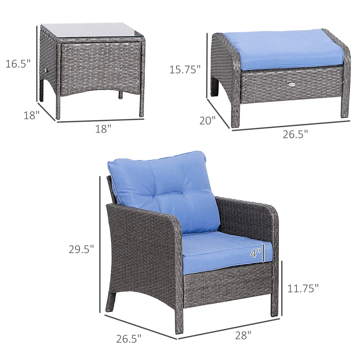 Gaming Chair with Adjustable Height and Wheels E576196