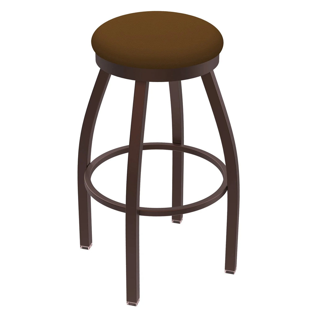 Swivel Bar Stool with Faux Leather Seat B73345