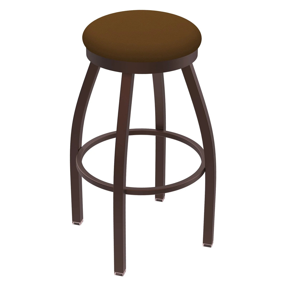 Swivel Bar Stool with Faux Leather Seat B73345