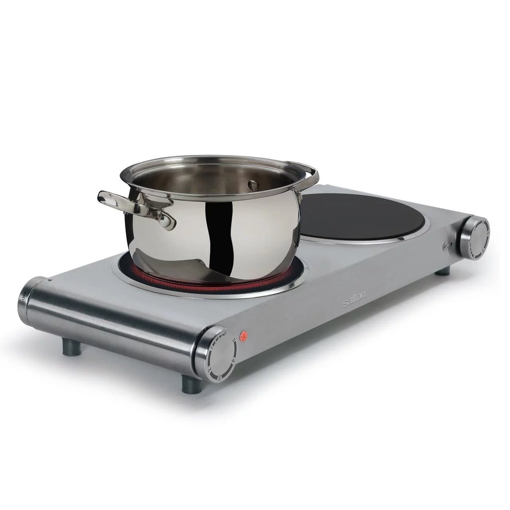 Portable Infrared Cooktop Double K41321