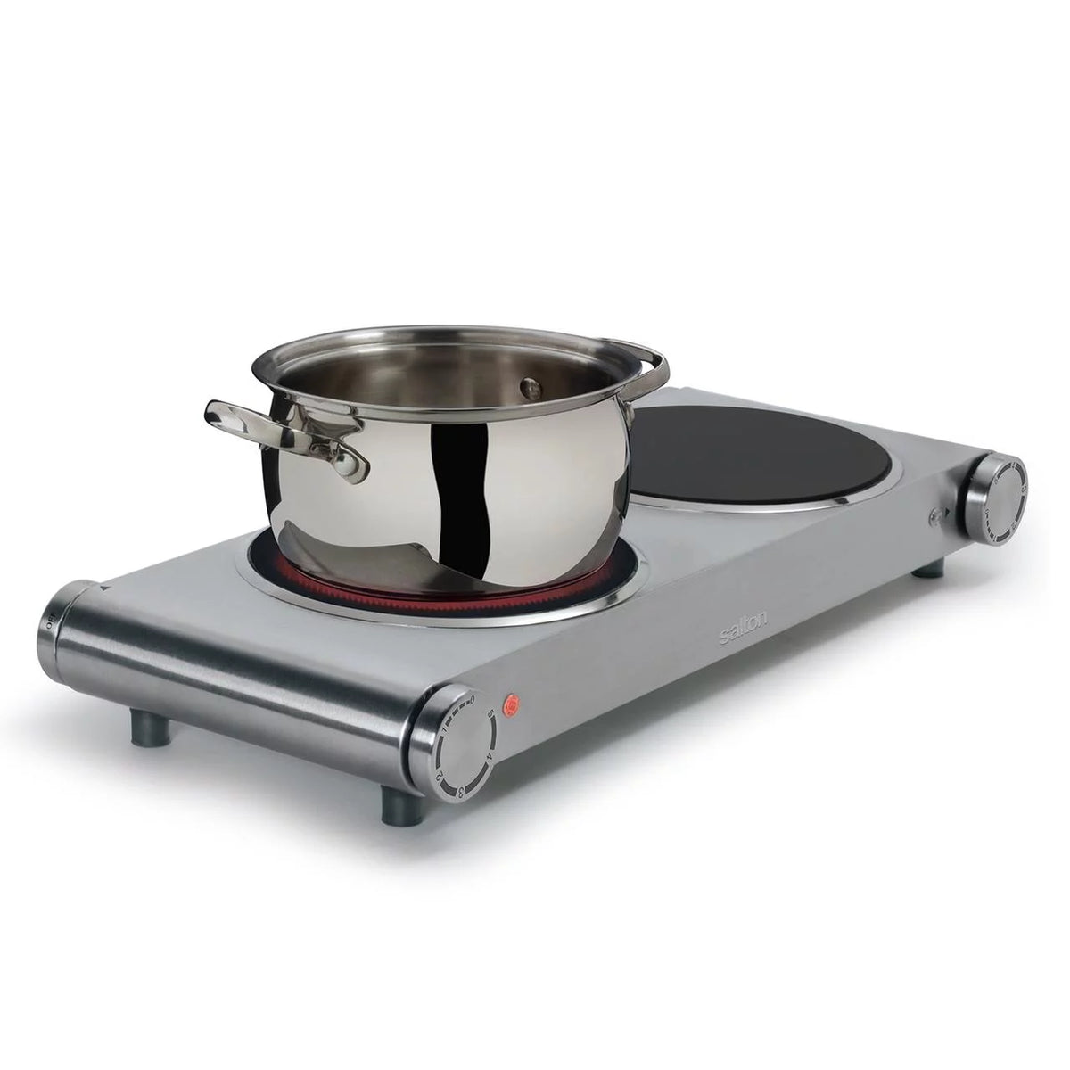 Portable Infrared Cooktop Double K41321