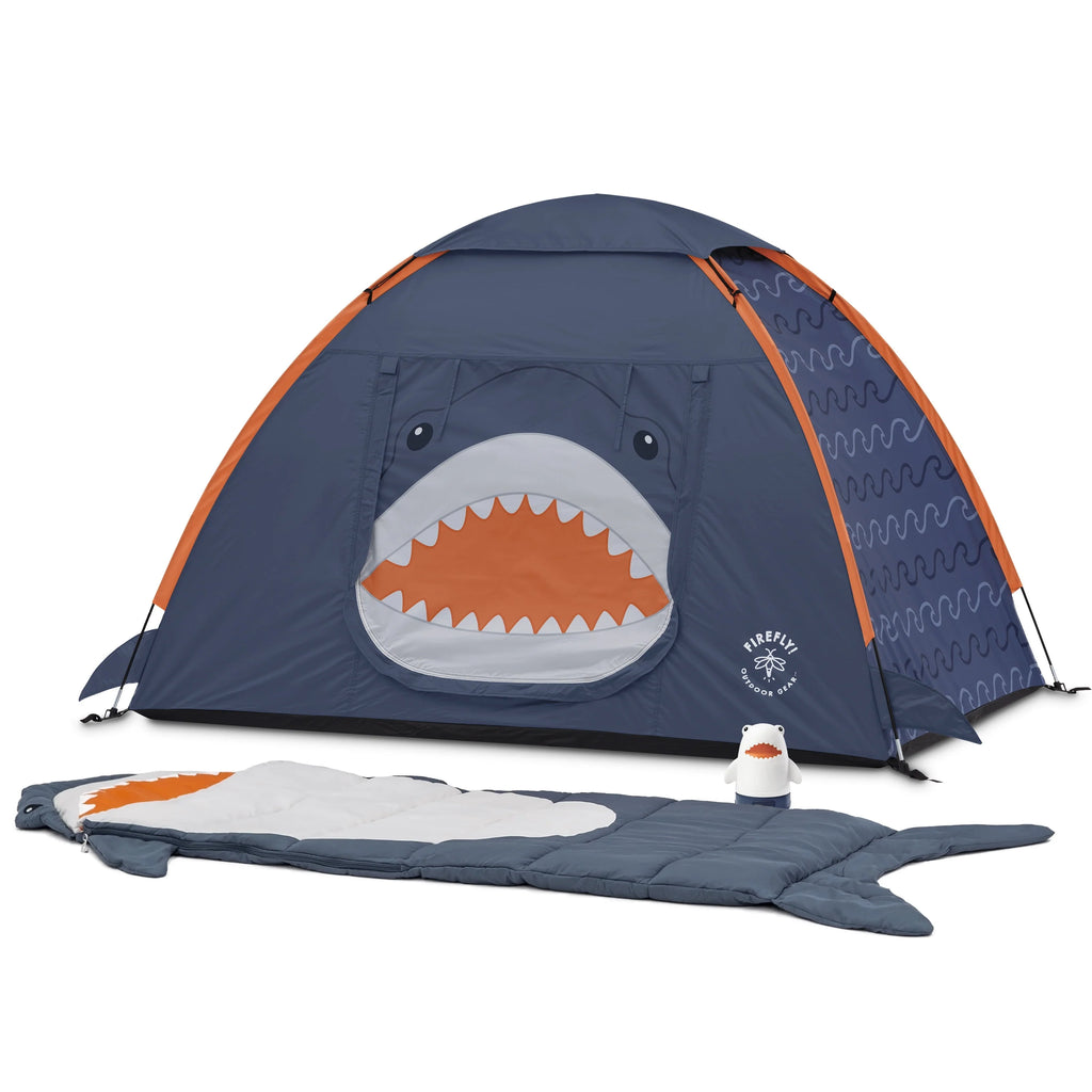 Kid's Camping Combo One-room Tent Sleeping Bag Lantern U499