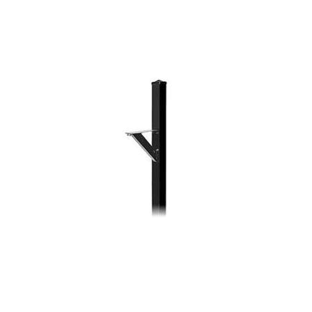 Black Decorative Mailbox Post Y49549