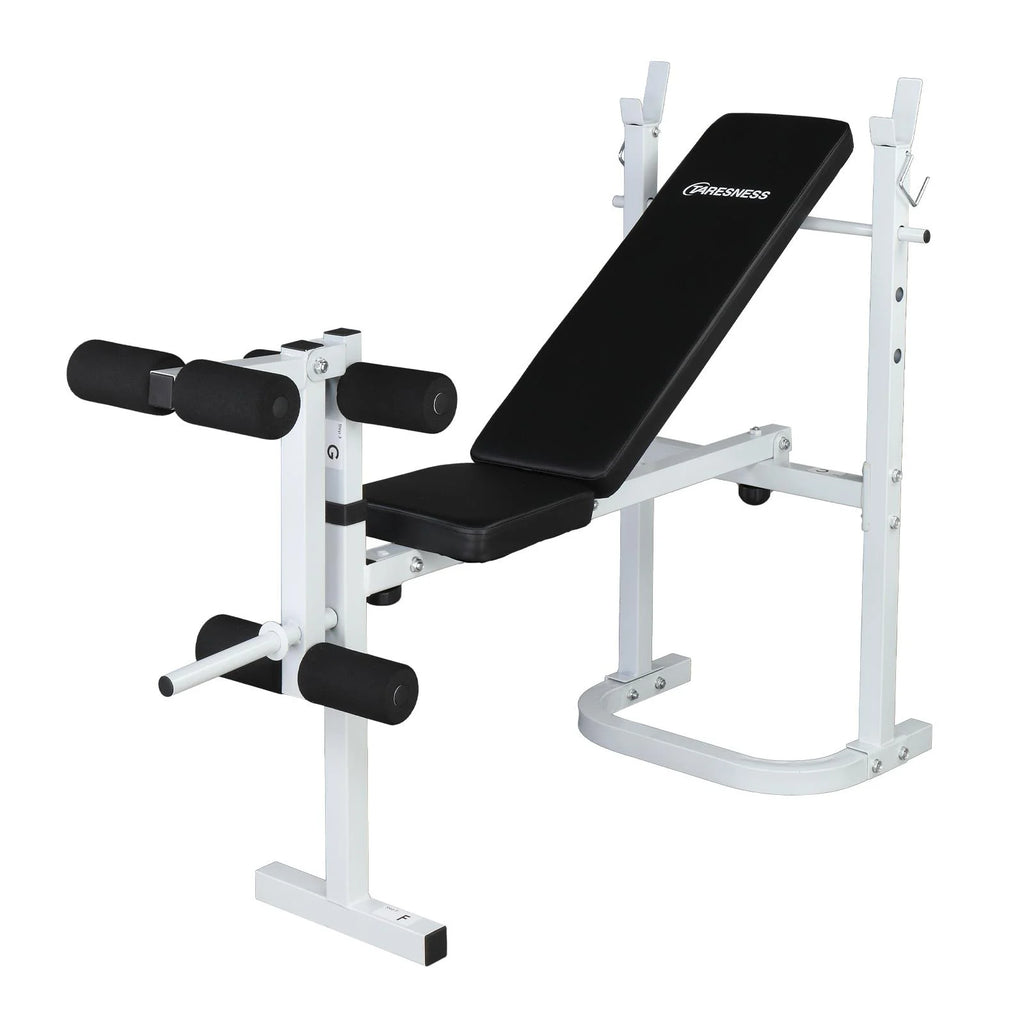 Folding Olympic Weight Bench with Preacher Curl Leg Developer K3313