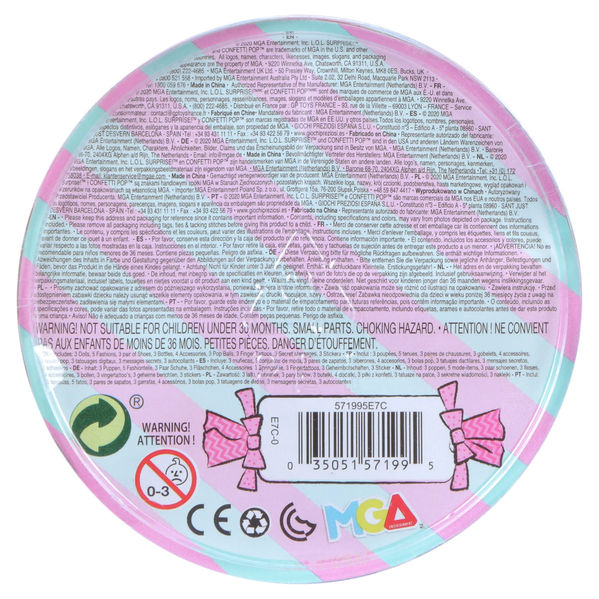 LOL Surprise 3-Pack Confetti Waves Z1774