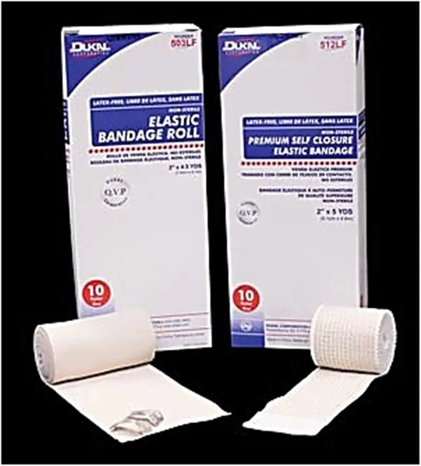 Elastic Bandage, Latex Free, 6" Width, 4.5 Yards Length, Pack of 10 E811757