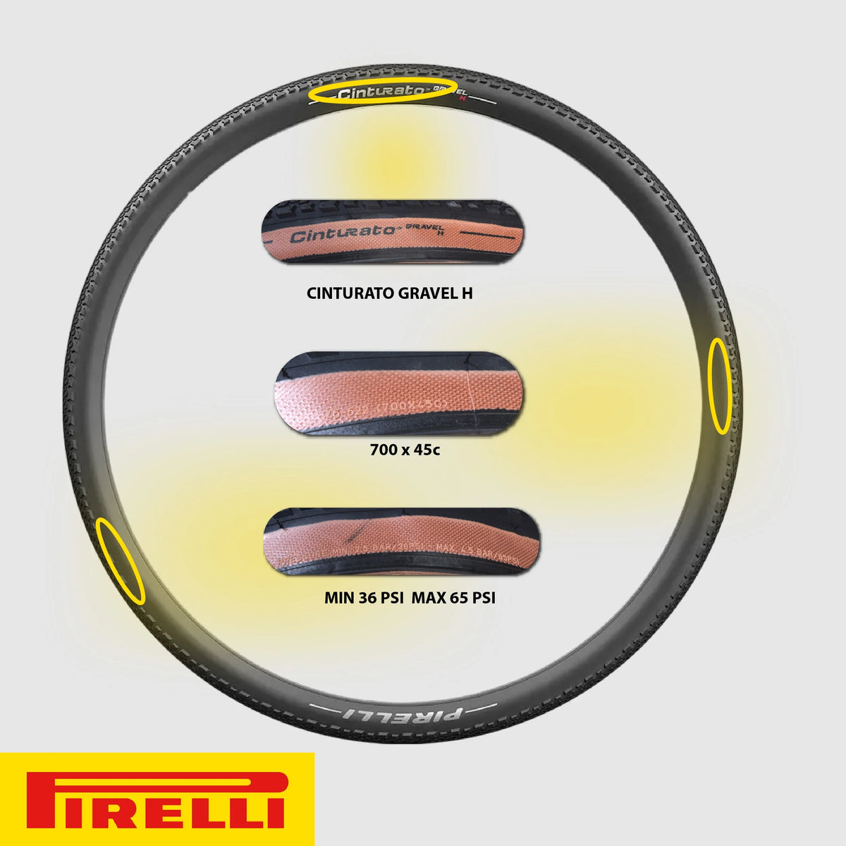 Gravel Bicycle Tire (2) E458958