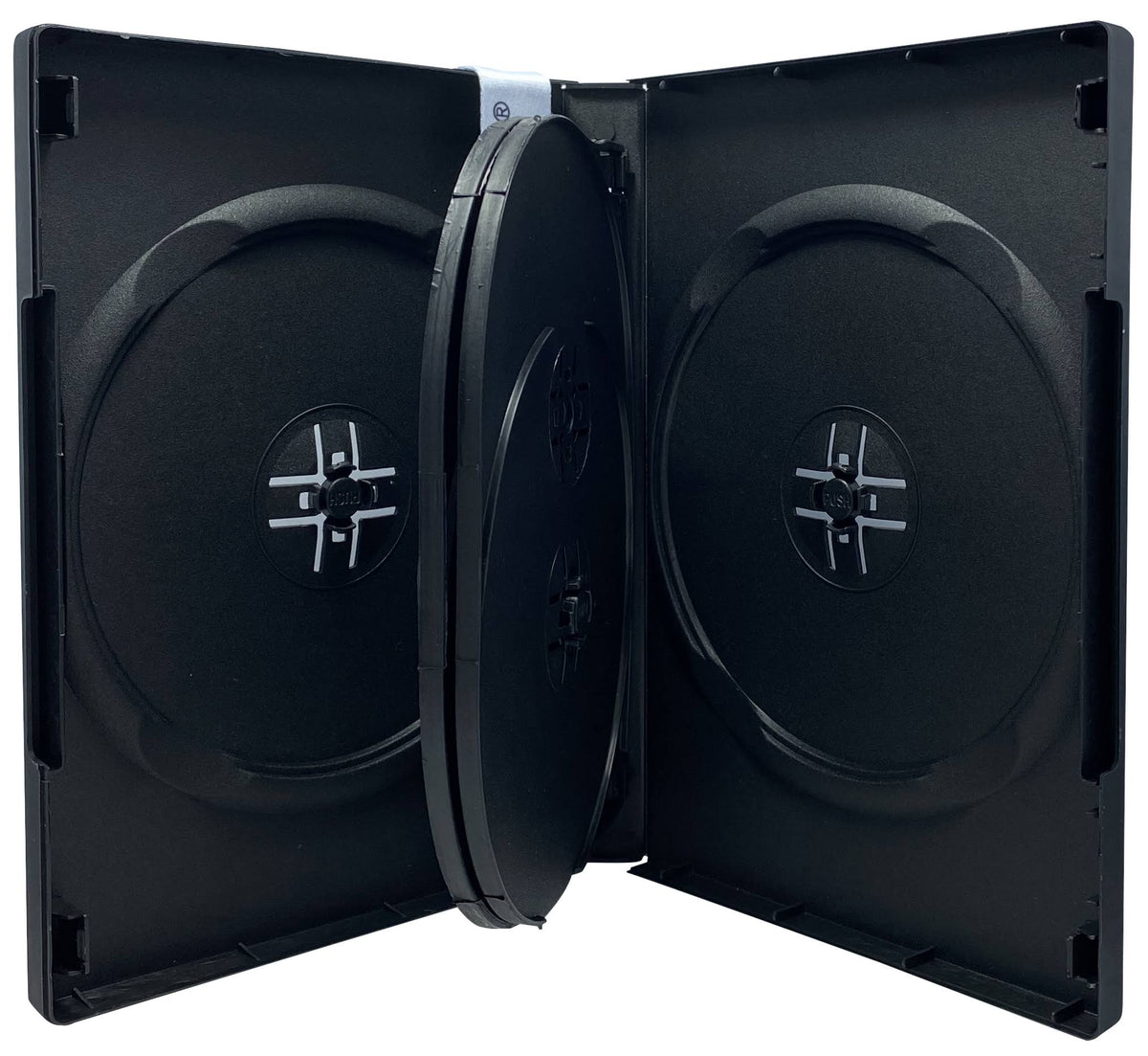 Black 6 Disc DVD Cases E8604