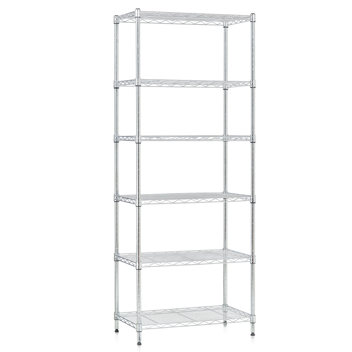 6-Shelf Wire Shelf Unit, Chrome I561172