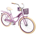 24 Inch Purple Satin Cruiser Bike M63053