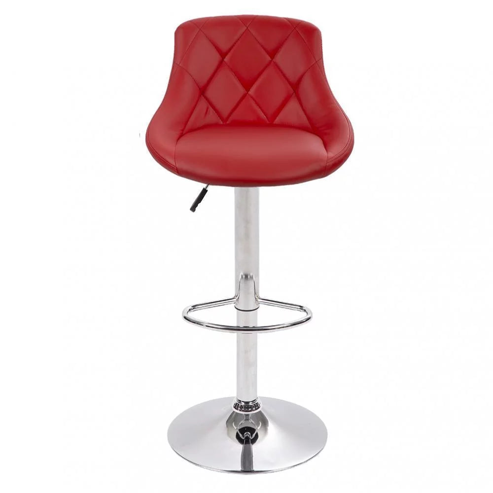 Adjustable Swivel Bar Stools Set Of 2 W5414