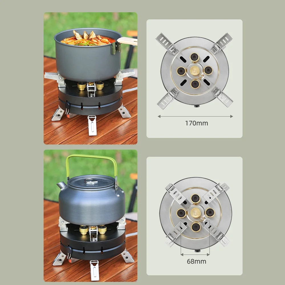 Foldable Gas Stove for Camping Z7445