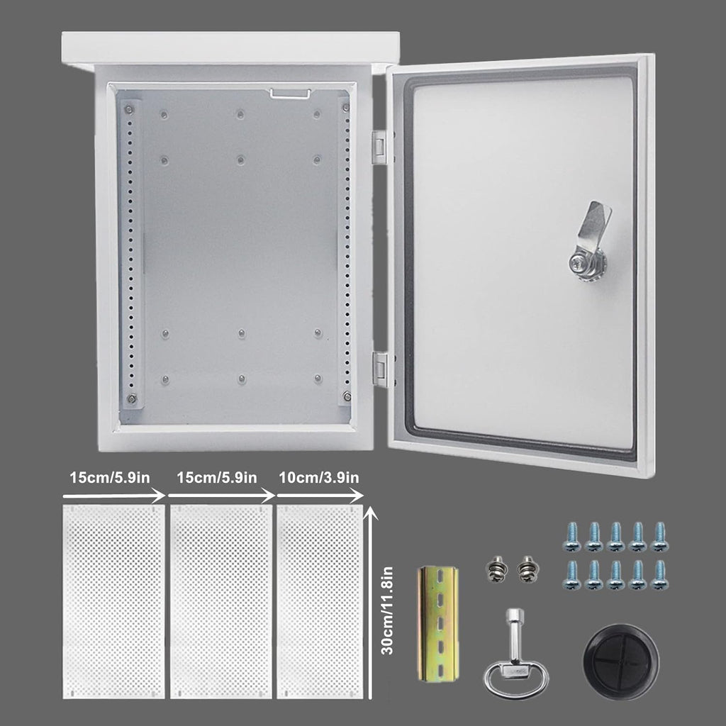 Outdoor Stainless Steel Weatherproof Electrical Box with Mounting Plate T39216