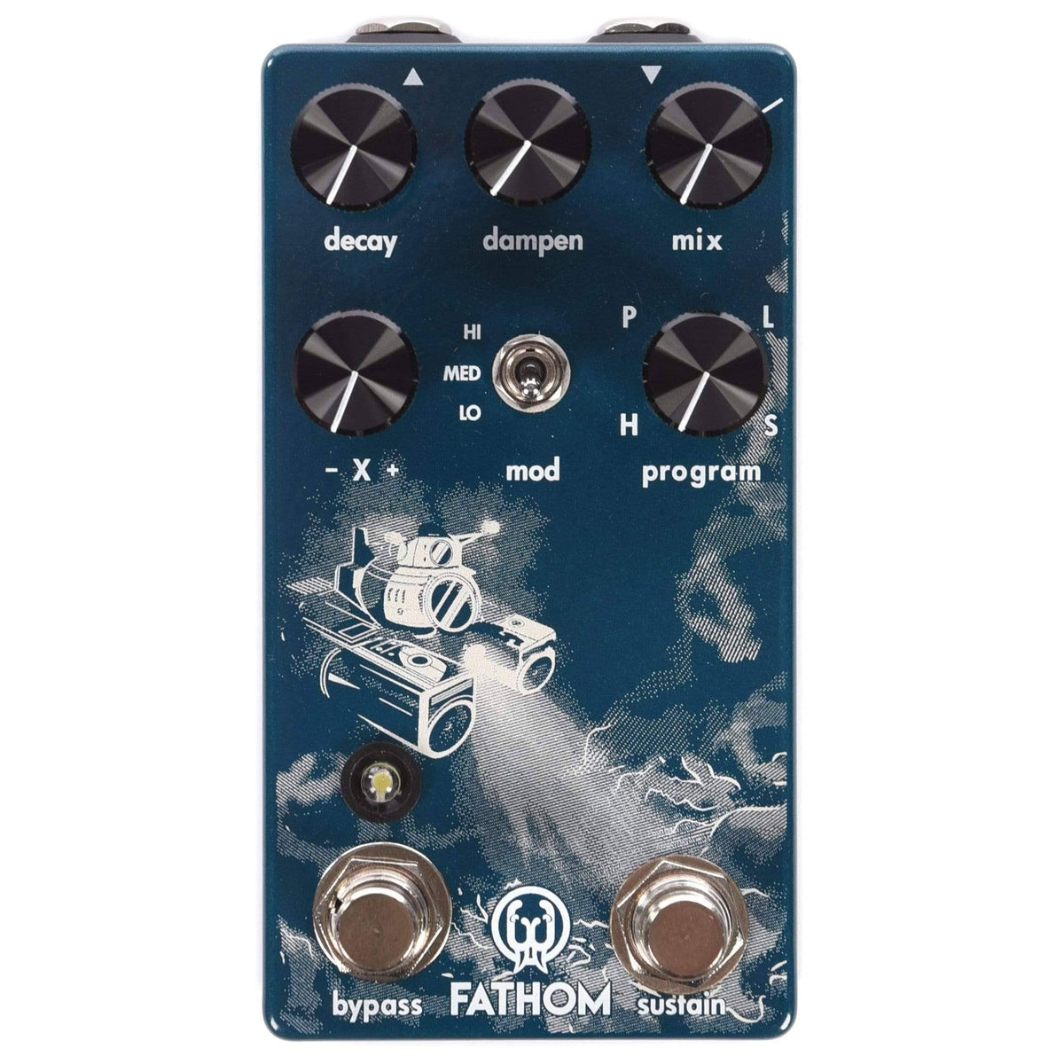 Multi-Function Reverb Pedal R518
