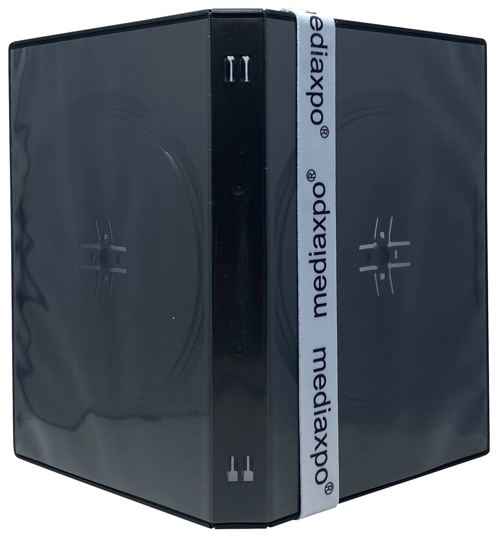 Black 6 Disc DVD Cases E8604