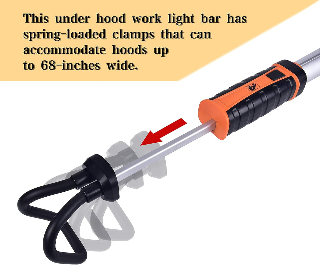 Rechargeable Folding LED Work Light With Hook R4351