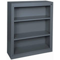 Charcoal Steel Fully Adjustable Bookcase S48961