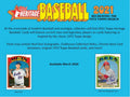 2021 MLB Baseball Trading Cards Hanger Box E6619