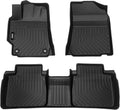 Black Custom Full Set Car Floor Mats Y4614