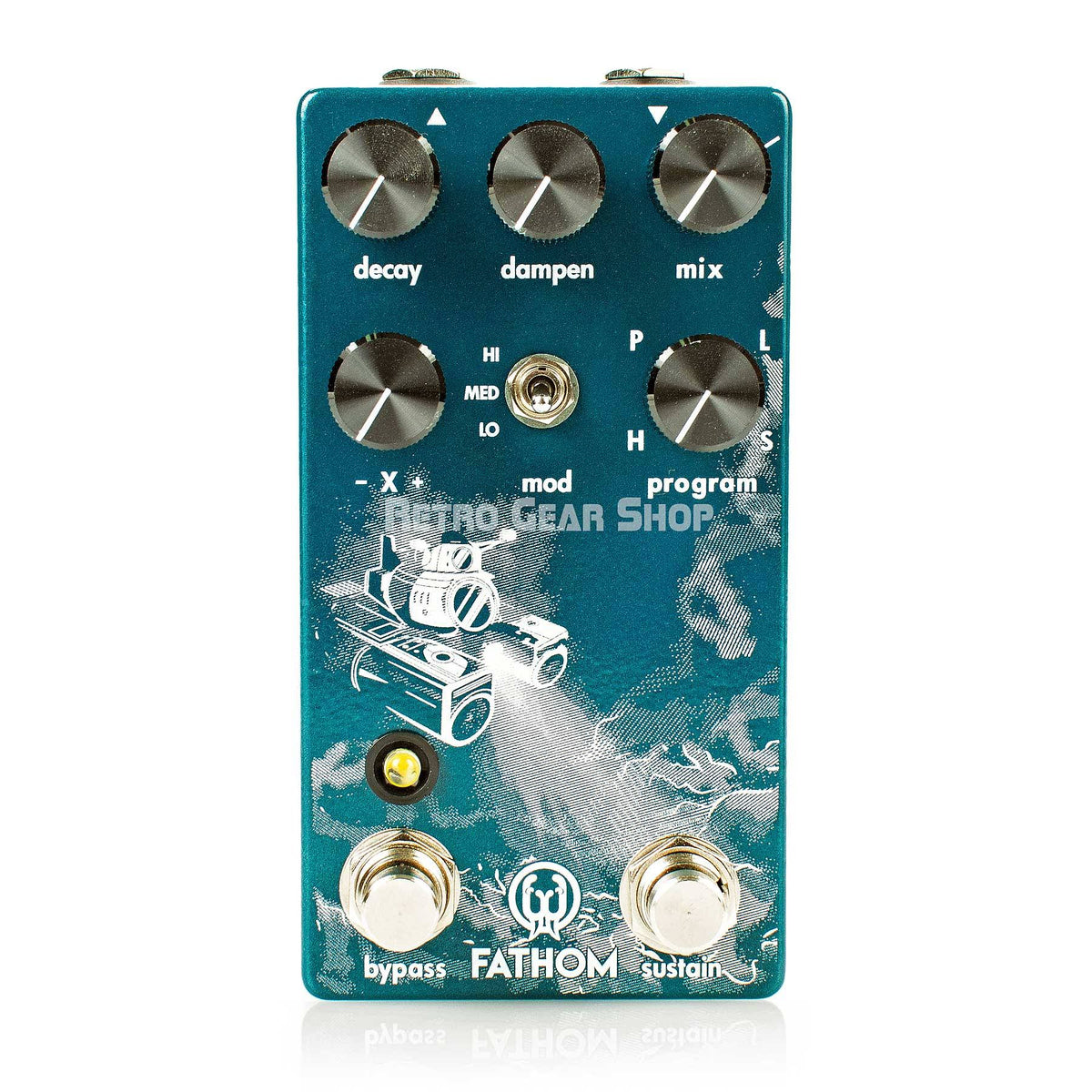 Multi-Function Reverb Pedal R518