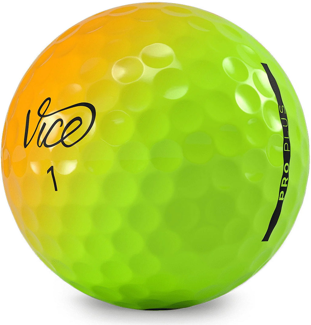 Yellow Orange Golf Balls H23346