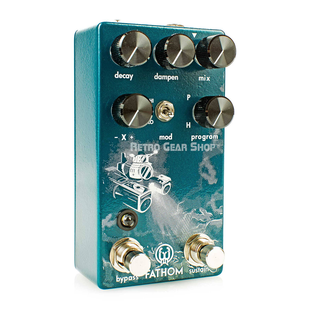 Multi-Function Reverb Pedal R518