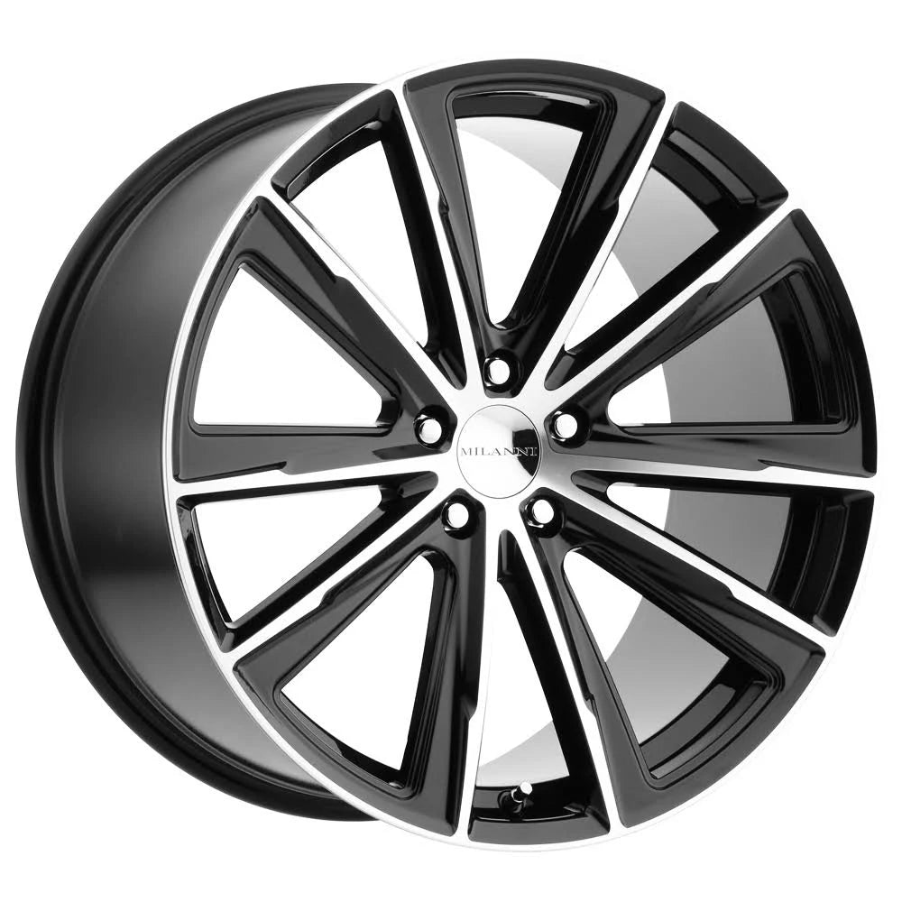 20x9 5x114.3 Gloss Black Machined Face Wheel Y840978