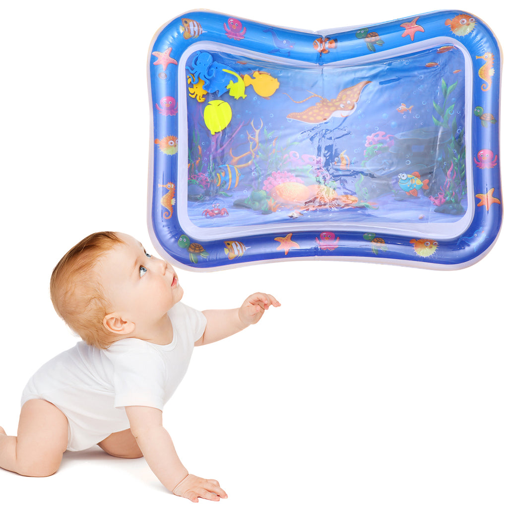 Inflatable Crawling Cushion Water Play Mat (Blue) O9392