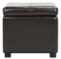 Brown Square Ottoman Q430