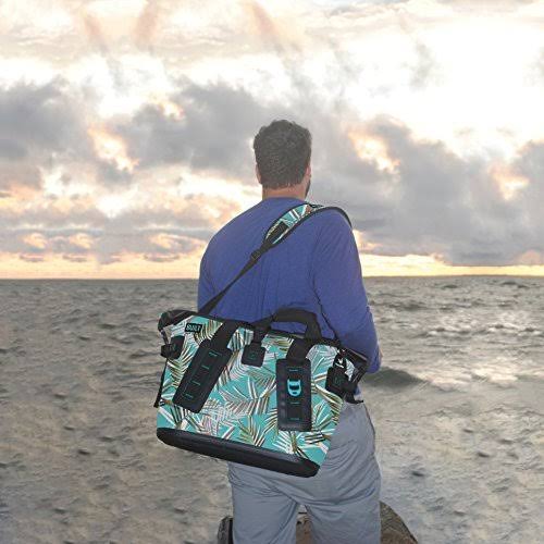 Teal Palms Large Insulated Soft Cooler Bag N112