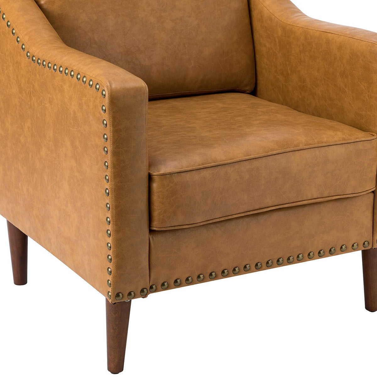 Transitional Armchair with Sloped Arms Z1683