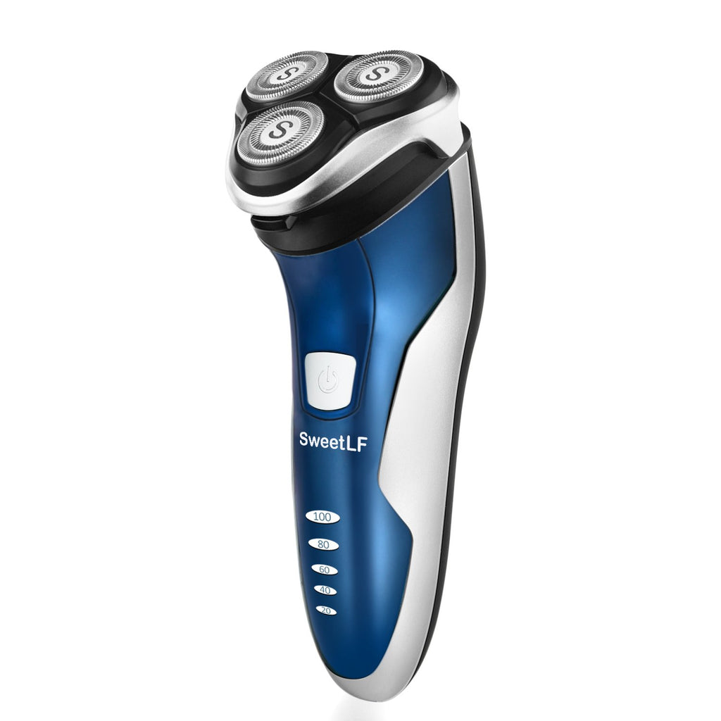 Blue Pack of 2 Rechargeable Waterproof Electric Shaver W42995
