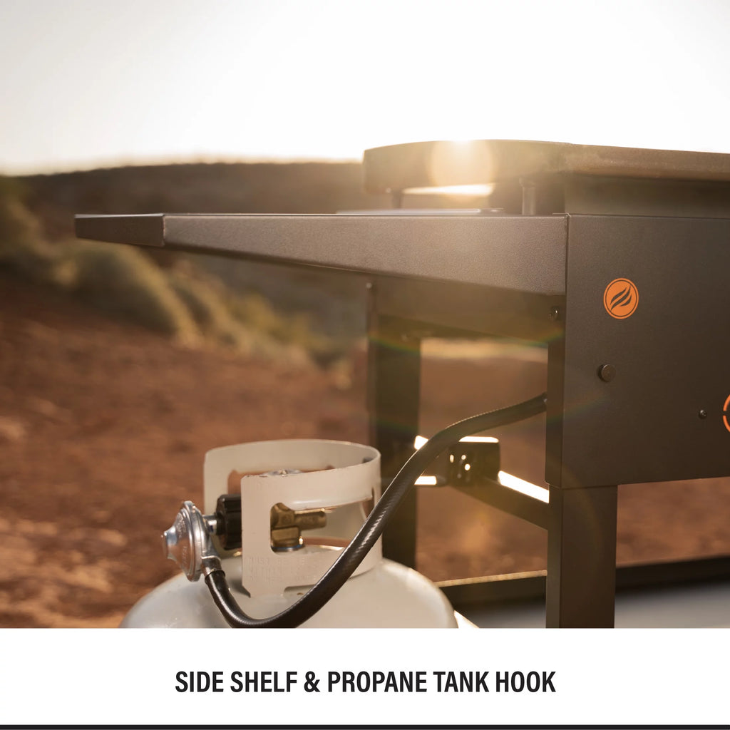 2-Burner 28 Propane Griddle with Foldable Legs Q3845