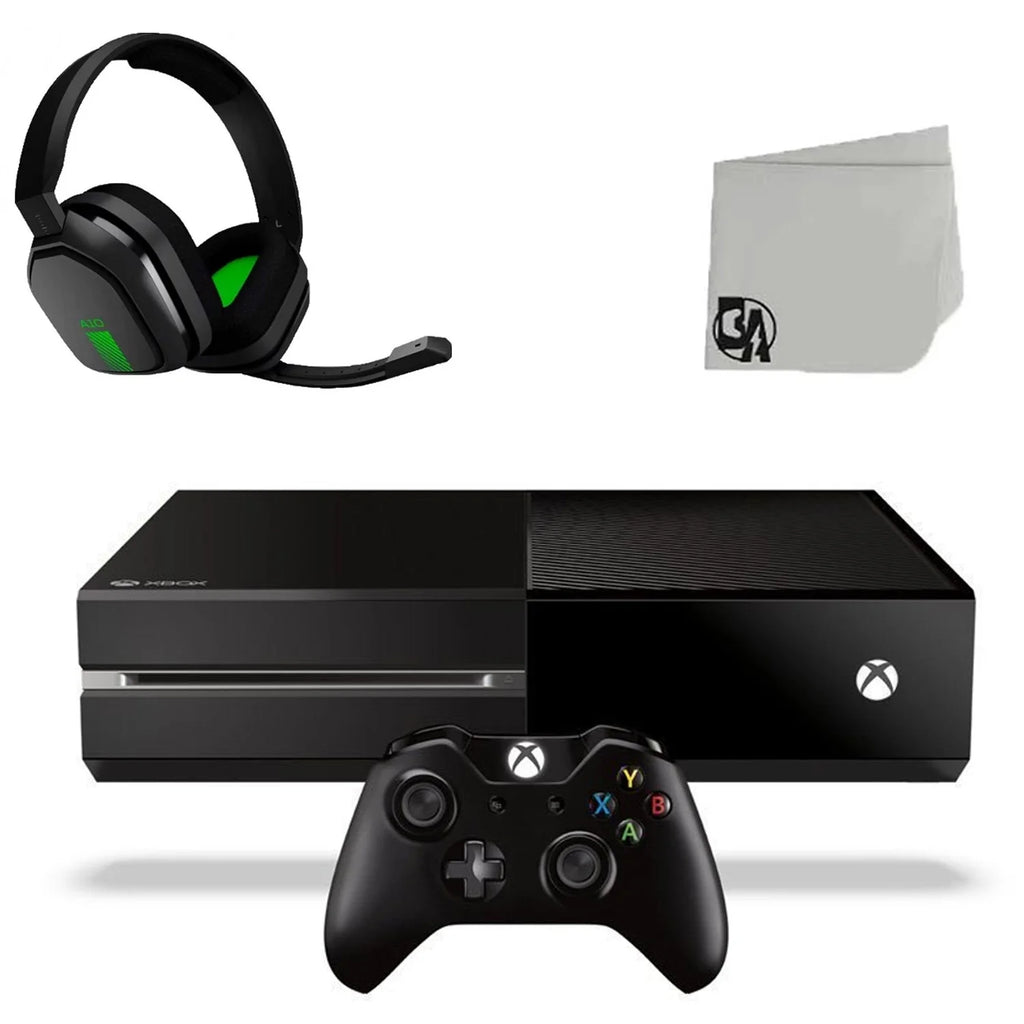Xbox One 500GB Gaming Console Black with Gaming Headset B427140