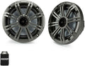 6.5" Charcoal Marine Speakers (Qty 2) 1 Pair S311