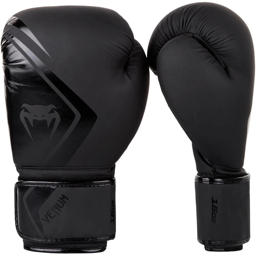 Black 16 oz Boxing Gloves R35768