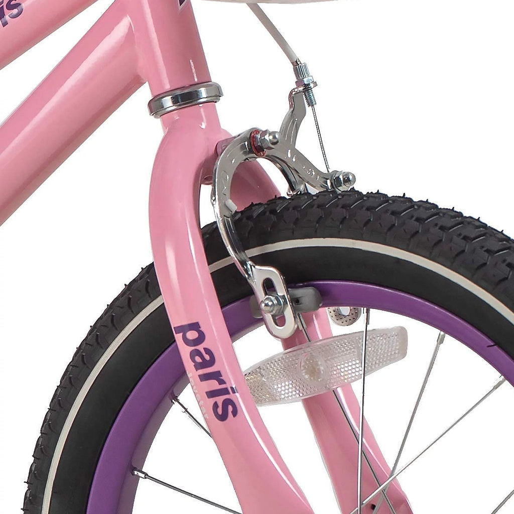 18 Inch Girls Training Wheel Bike Y14371