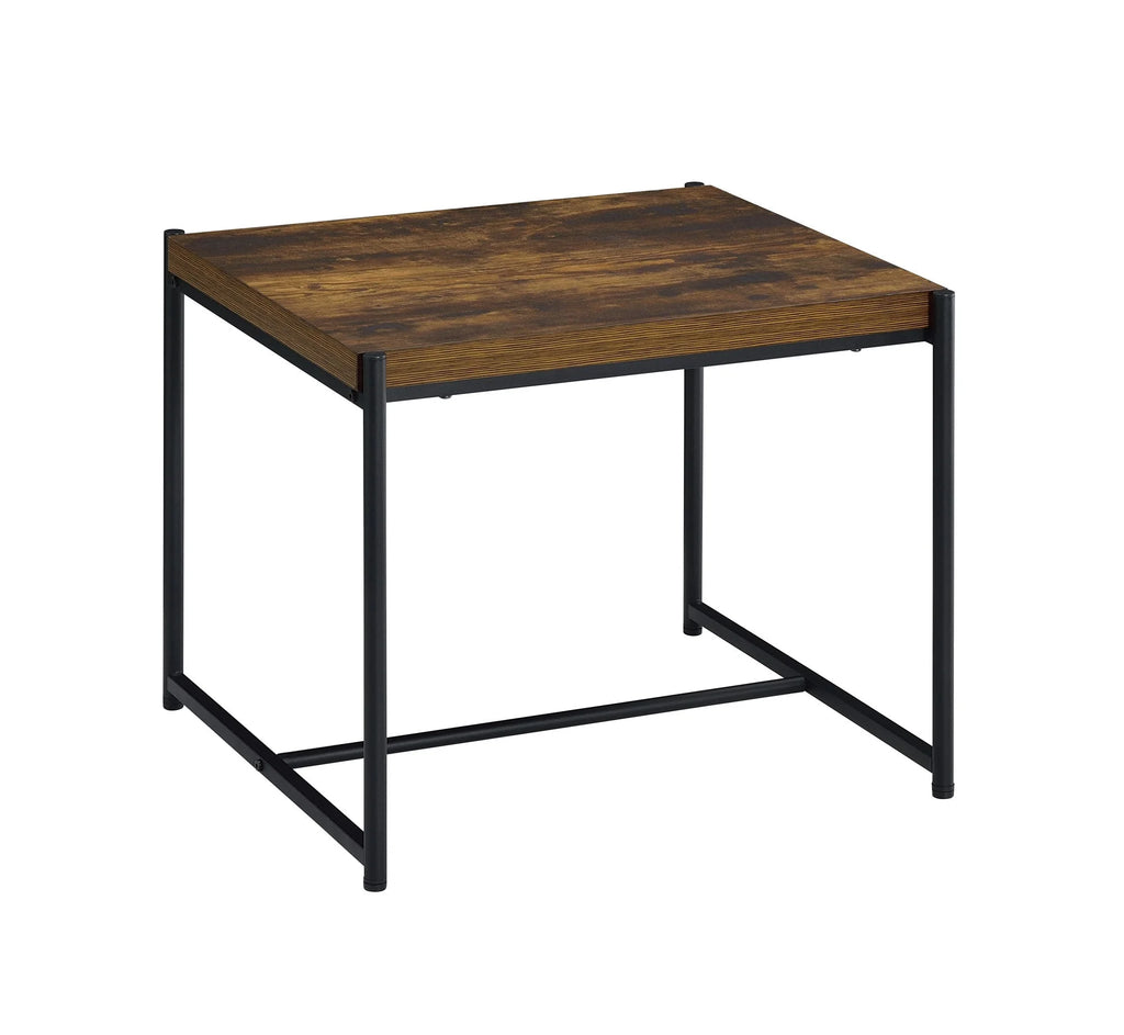 3 Piece Brown Engineered Wood Coffee and End Table Set D45721