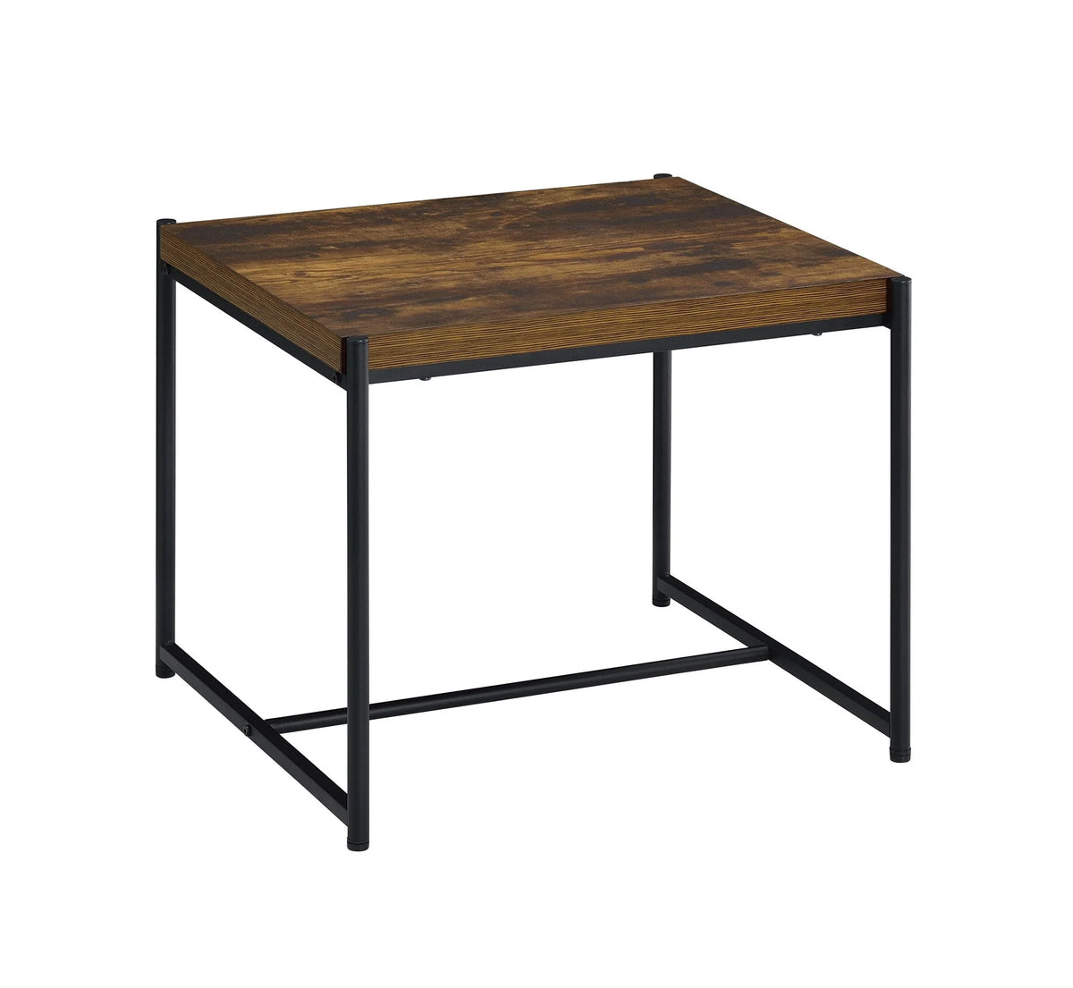 3 Piece Brown Engineered Wood Coffee and End Table Set D45721