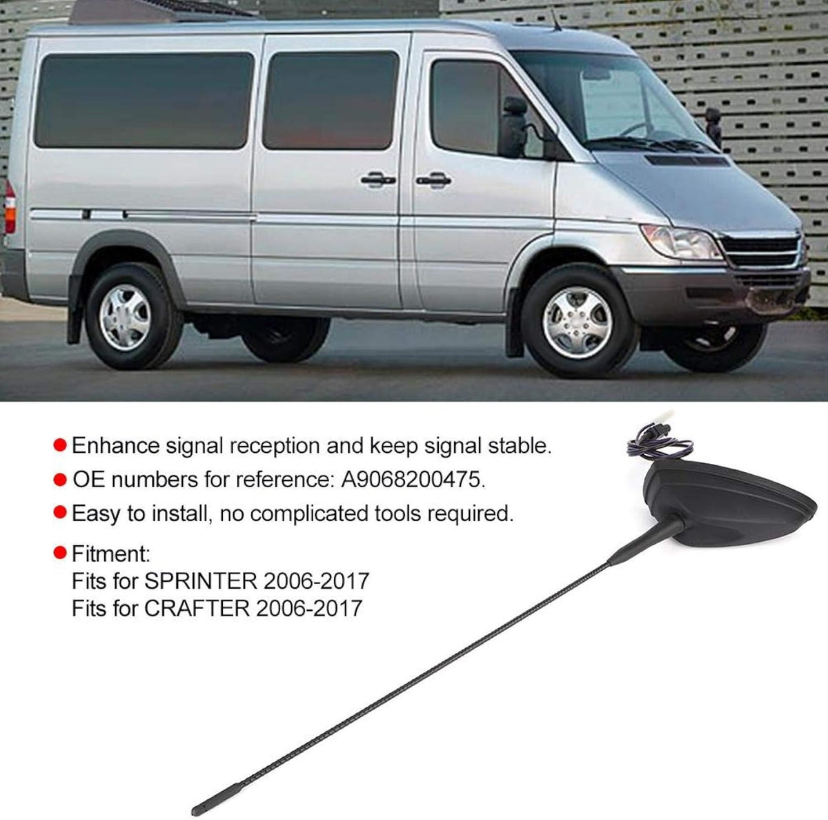 Roof Mounted Antenna for Sprinter W906 M5513