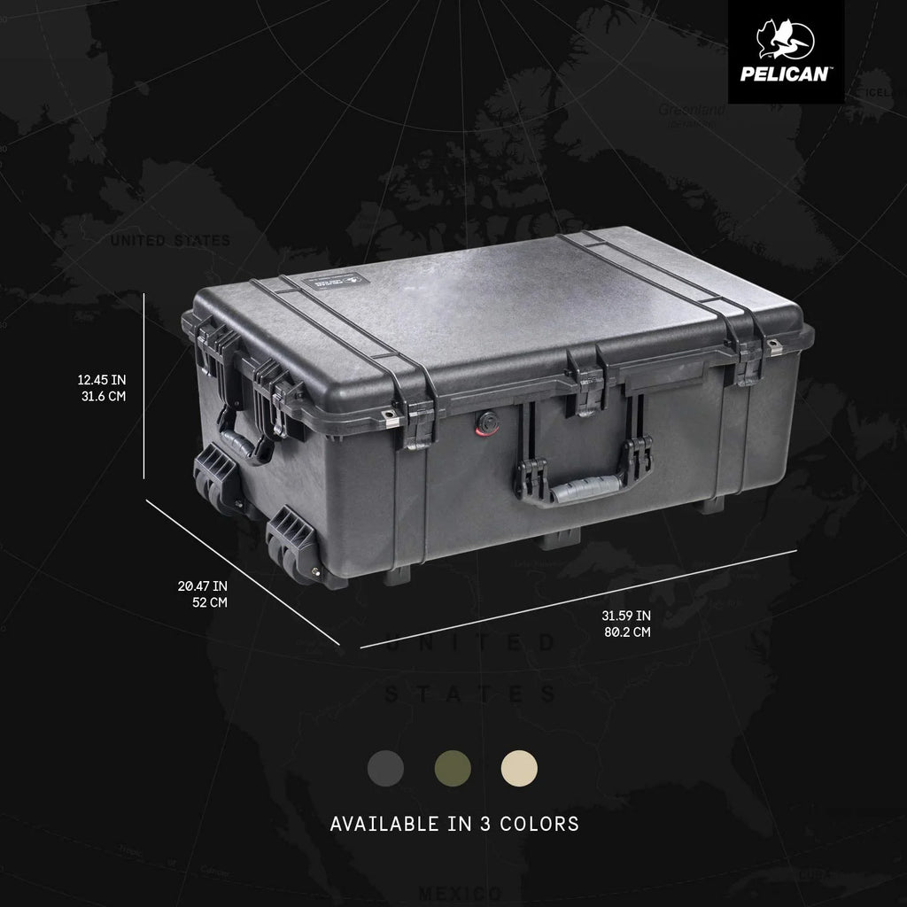 1650 Case with Foam (Black) D550